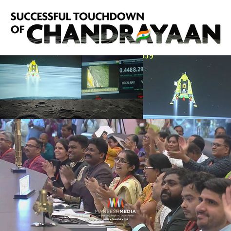 In a historic moment that transcends borders and brings humanity together. Let's celebrate this momentous event, and look forward to the incredible discoveries that await us on the Moon's tranquil and mysterious surface. #Chandrayaan3Landing #Chandrayan3 #ISRO #Chandrayaan3Mission #VikramLander #MoonLanding ISRO - Indian Space Research Organization #narendramodi Rooheyaram Novel Lines, Fakir Chand Book Store, The Charisma Myth Book, Noam Chomsky Books, Chandrayaan 3, Research Organization, Indian Space Research Organisation, Space Research, Novoneel Chakraborty Books