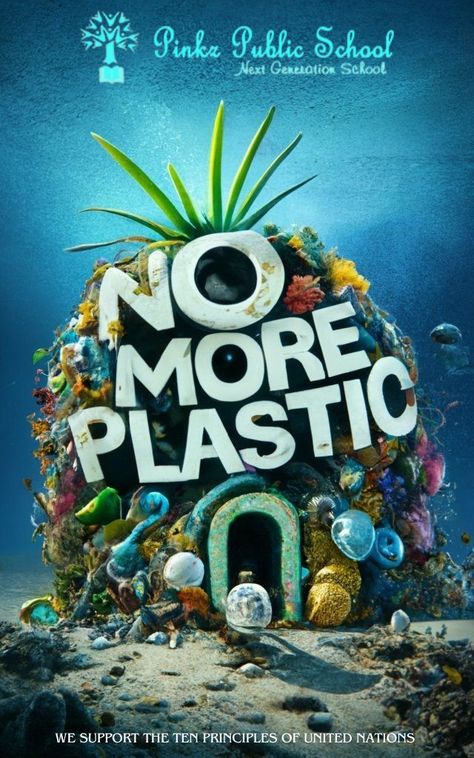 Reduce Plastic Poster, No Plastic Poster, No To Plastic Poster, Microplastics Pollution, Plastic Pollution Poster, Water Pollution Poster, Beach Pollution, Pollution Poster, Ocean Art Projects