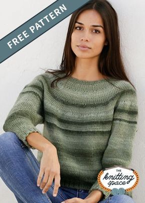 Sweater Free Knitting Pattern, Easy Sweater Knitting Patterns, Free Knitting Patterns For Women, Stylish Knitwear, Spring Knitwear, Double Pointed Knitting Needles, Gilet Crochet, Knitting Patterns Free Sweater, Jumper Knitting Pattern