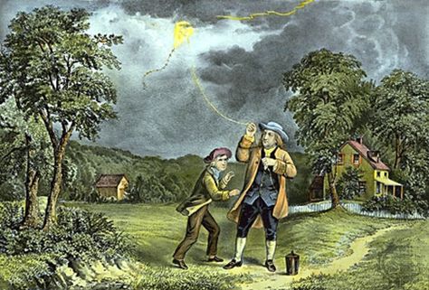 Lightning Rod. Lightning Rod. Benjamin Franklin invented ... Lightning Rod, Benjamin Franklin, In The Middle, The Middle