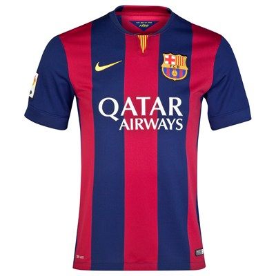 FC Barcelona Home Jersey Barcelona 2014, Barcelona Shirt, Barcelona Home, Barcelona Jerseys, Fc Barcelona Wallpapers, Robin Van Persie, Barcelona Soccer, Premier League Champions, Soccer Kits