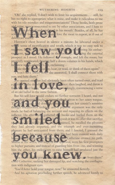 'When I saw you I fell in love and you smiled because you knew' - William Shakespeare Vintage book page art. £4.99 (plus P&P)   https://www.etsy.com/uk/shop/ArcadiaHomeCreations Shakespeare In Love Aesthetic, Book Pages About Love, Love Story Book Pages, When I Saw You I Fell In Love, Book Pages Aesthetic Love, Aesthetic Book Page Quotes, Romantic Book Pages, Love Newspaper Aesthetic, Vintage Book Pages Aesthetic Printable