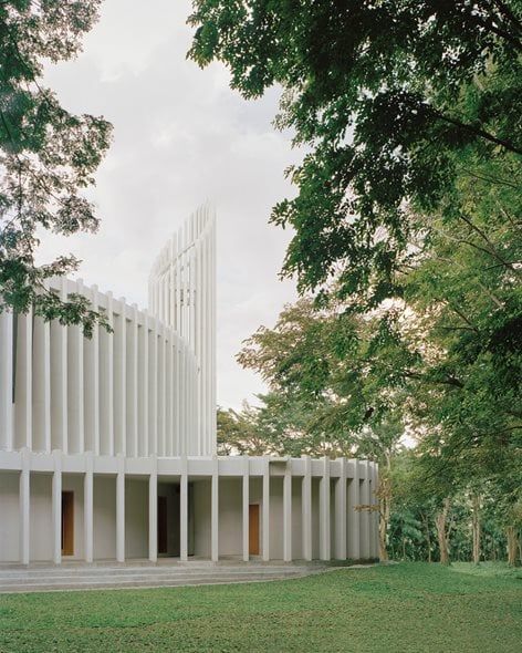 Campus Masterplan, Wooded Landscaping, Religious Architecture, Architectural Section, University Life, Church Design, University Campus, Grand Designs, Sacred Space