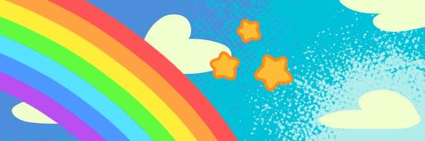 Rainbow Gif, Profile Banners, Banners Discord, Gif Background, Twitter Banners, Pfps And Banners, Magical Boy, Free Banner, Casper The Friendly Ghost