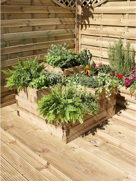 7 Raised Flower Bed Ideas to Take Your Garden to the Next Level Arizona Gardening, Tiered Planter, Raised Flower Beds, Farmhouse Landscaping, Raised Planter, Pallet Garden, Have Inspiration, Beautiful Flowers Garden, Raised Bed