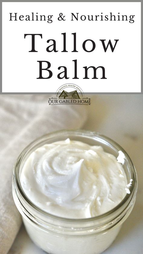 Make Tallow, Tallow Recipe, Whipped Tallow Balm, Vintage Skills, Whipped Tallow, Tallow Balm, Balm Recipe, Lotion Recipe, Healing Balm