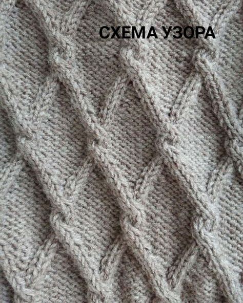 Free Knit Pattern for a Cable Diamond Twist Stitch - Knitting Kingdom Cable Patterns Knitting Free, Celtic Cable Knit Patterns, Knitting Cables Patterns Free, Aran Knitting Patterns Free, Diamond Knitting Pattern, Cables Knitting, Knitted Cables, Knit Stitch Patterns Cables, Free Aran Knitting Patterns