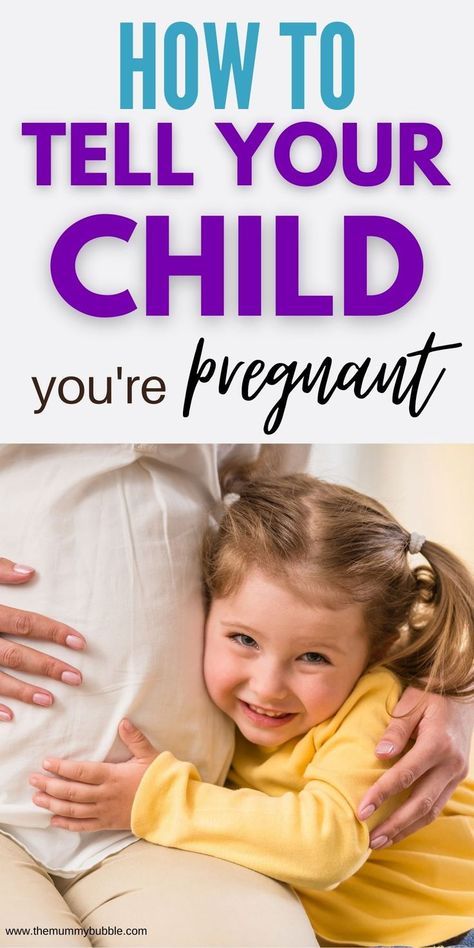 Want to plan the best way to tell your child you're pregnant? Here are some tips on how to break the happy news to older kids, including creative ways and gifts to give them to let them know they're going to be a big sibling. How To Tell Daughter She Will Be A Big Sister, Telling Son He Will Be A Big Brother, How To Tell Son He Will Be A Big Brother, How To Tell Siblings Your Pregnant, Big Sister Announcement Second Baby, Sibling Pregnancy Reveal, Sweet Pregnancy Announcement, Big Sibling Gifts, Sibling Announcement