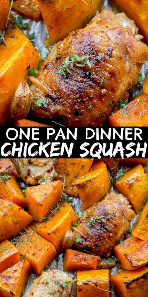 Butternut Chicken Recipe, Dinner Recipes With Butternut Squash, Butternut Squash Chicken Recipes, Squash Chicken Recipes, Butternut Squash And Chicken Recipes, Chicken And Squash Recipes, Chicken And Butternut Squash Recipes, Butternut Chicken, Butternut Squash And Chicken