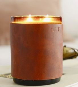 Leather Candle Holder, Leather Centerpiece, Candles Rustic, Leather Candle, Deep Wallpaper, Aroma Candles, Candle Cozy, Cozy Diy, Crafts With Glass Jars