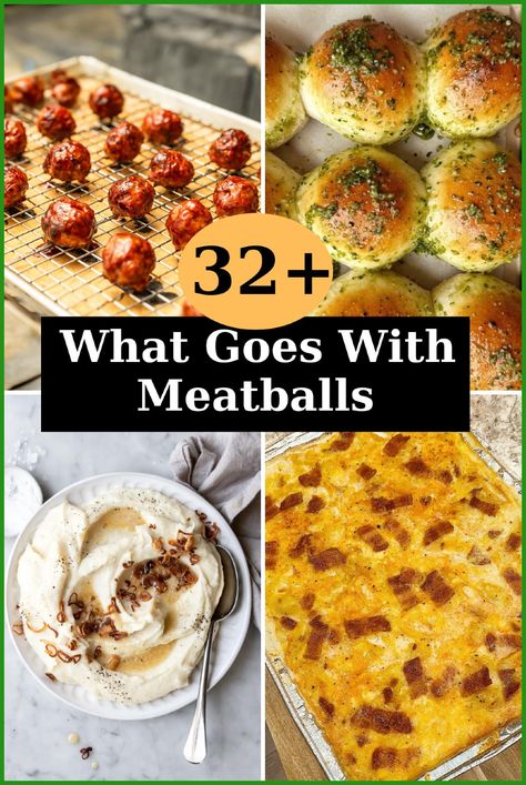 If you’re wondering what to serve meatballs with, try smoky mashed potatoes or bacon mac and cheese. These meatball side dishes also pair well with roasted cauliflower and golden raisins, or a light celery salad with mozzarella and roasted peppers. BBQ meatballs and sides like Cajun corn on the cob or warm bacon potato salad are a match made in heaven. These sides to go with meatballs will complete your meal. Tap to see the recipes. Bbq Meatballs And Sides, What To Serve With Meatballs, Cajun Corn On The Cob, Meatball Side Dishes, Cajun Fries Recipe, Molasses Baked Beans, Tri Tip Steak, Cajun Corn, Easy Broccoli Casserole