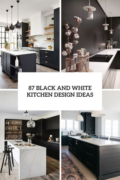 Black White Kitchen Ideas, Black And White Kitchen Ideas, Black And White Backsplash, Oasis Decor, White Kitchen Curtains, White Kitchen Ideas, White Kitchen Table, Black White Kitchen, Black Backsplash