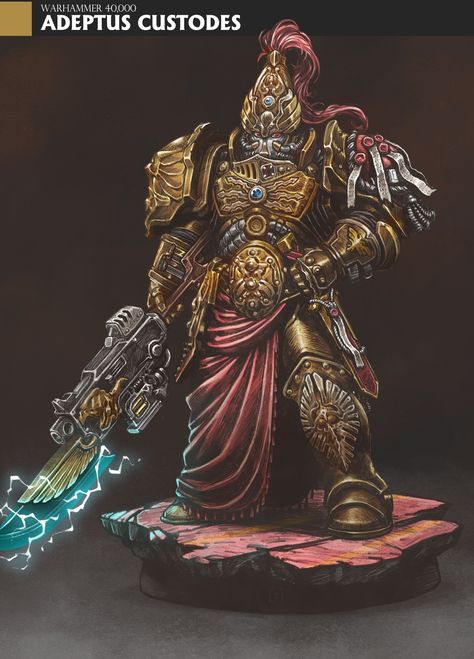 40k Custodes Art, Adeptus Custodes Art, Warhammer Custodes, Custodes Art, Warhammer 40k Custodes, Custodes 40k, 40k Custodes, Legio Custodes, Sisters Of Silence