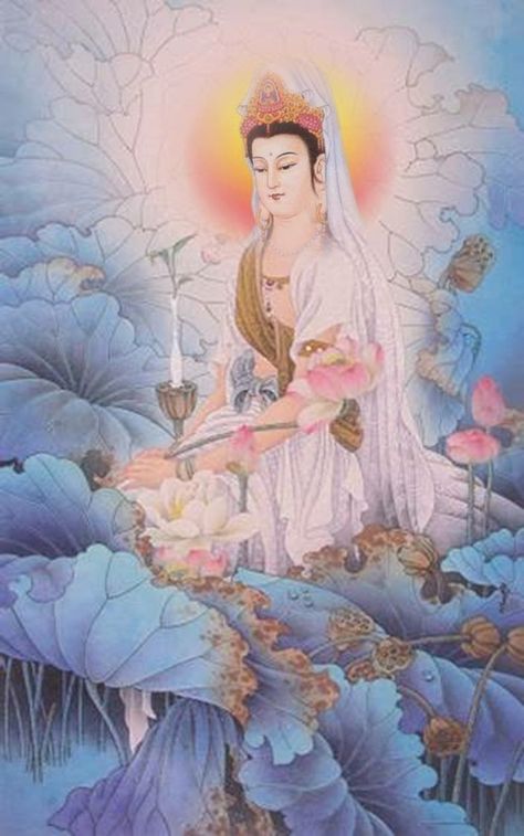 Kuan Yin Chinese Buddhism, Oh My Goddess, Quan Yin, Guan Yin, Kuan Yin, Kwan Yin, Buddha Image, Goddess Of Love, Goddess Art