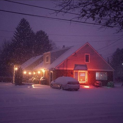 Lauren Tepfer, Suburban Gothic, Aesthetic Places, Colored Lights, Christmas Feeling, Winter Vibes, Warm Christmas, Winter Pictures, Pretty Photos