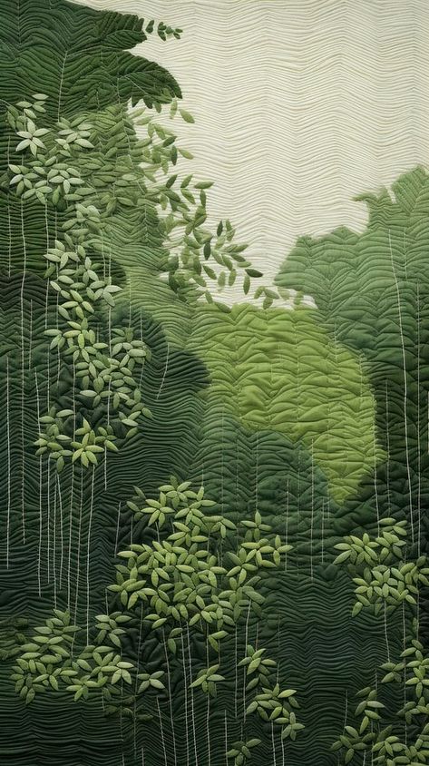 Wallpaper Tree, Wallpaper Leaf, Jungle Painting, Tree Fern, Fabric Textured, Textile Texture, Leaf Texture, Mosaic Flooring, Green Foliage