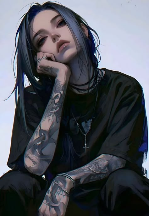 Character Design Realistic, Female Fanart, Anime Goth, Persona Anime, Women Laughing, Anime Woman, Japon Illustration, Anime People, Digital Art Anime