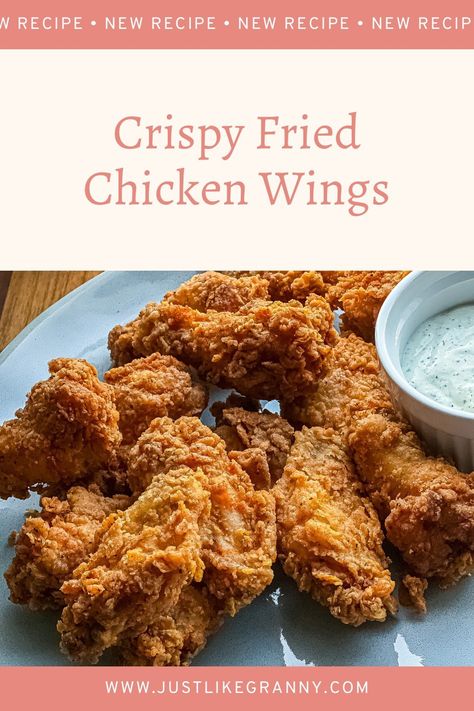 irresistible. Fried Wings Recipe Crispy, Batter For Chicken Wings, Crispy Breaded Chicken Wings, Chicken Wing Deep Fried Recipes, Breaded Chicken Wing Recipes, Fried Chicken Wingettes, Crispy Fried Chicken Wings Deep Fryer, Chicken Wing Breading Recipe, Extra Crispy Fried Chicken Wings