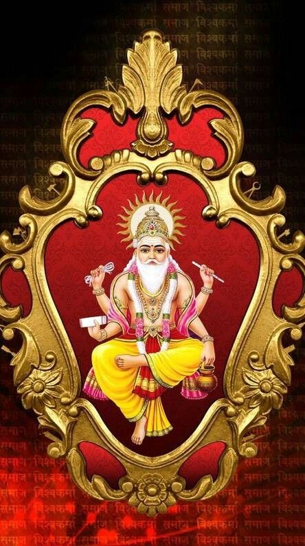 Jai Shri Vishwakarma ji Ghost Rider Images, Happy Vishwakarma Puja, Ravivarma Paintings, Iphone Wallpaper Clock, Whatsapp Video Status, Vishwakarma Puja, Ancient Indian History, Eagle Artwork, Hanuman Hd Wallpaper