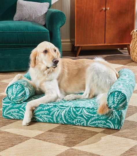 How To Make Fleece Pet Bed with Bolsters Online | JOANN Sewing Projects Ideas, Fleece Pet Bed, Bolster Dog Bed, Sewing Machine Projects, Skeleton Decorations, Sewing Projects For Kids, Dog Pet Beds, Halloween Fabric, Joanns Fabric And Crafts