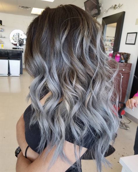 Ash Brown Hair Color Ideas, Ash Grey Hair, Ashy Hair, Ash Brown Hair Color, Brown Hair Color Ideas, Silver Blonde Hair, Brown Ombre Hair, Ash Brown Hair, Subtle Beauty