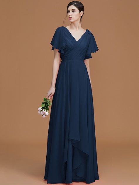 dark navy Girls Long Dresses, Sleeveless Bridesmaid Dresses, Tulle Bridesmaid Dress, Chiffon Bridesmaid Dresses, Long Sleeve Prom, Lace Bridesmaid Dresses, Prom Dresses Long With Sleeves, Cheap Prom Dresses, Chiffon Bridesmaid