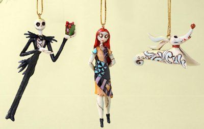 Sally And Zero, Nightmare Before Christmas Ornaments, Disney Christmas Ornaments, Disney Figures, Disney Traditions, Disney Ornaments, Jim Shore, Jack And Sally, Disney Collectables