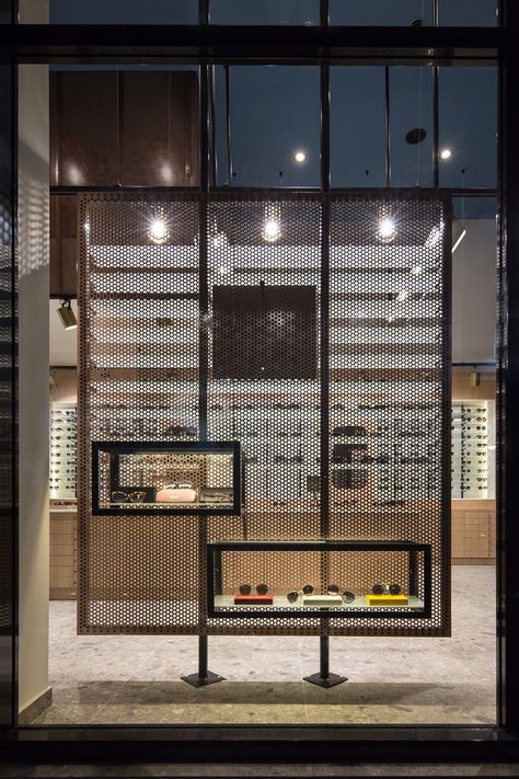 "Tagarelis" Optical Culture - Picture gallery 7 Eyewear Store Design, Architectural Orders, Pharmacy Design, Showroom Interior Design, Optical Shop, Cultural Architecture, Showroom Design, Retail Store Design, Architecture Studio