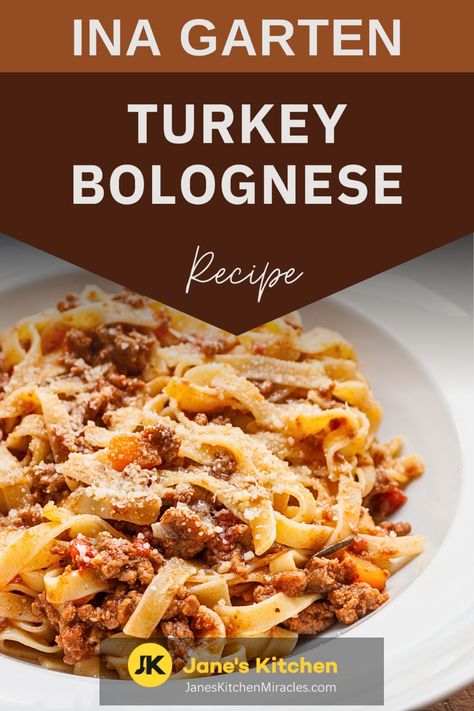 Turkey Bolognese with fresh parmesan cheese Ground Turkey Bolognese Sauce, Turkey Bolognese Sauce Healthy, Italian Ground Turkey Recipes, Turkey Bolognese Sauce, Turkey Sauce, Spaghetti Bolognese Recipe, Turkey Bolognese, Ina Garten Recipes, Bolognese Recipe