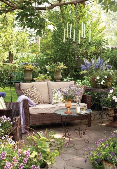 Zen Patio Ideas, Zen Patio, English Cottage Decor, Dry Garden, Gardening Trends, Garden Porch, Garden Images, Room With Plants, English Cottage