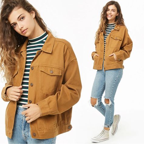 THIS JUST IN: Fall Jackets 🍁 Swipe through + stock up now! (shop link in bio) Coloured Denim Jacket, Denim Street Style, Holiday Outfits Women, Alternative Outfits, Fall Jackets, Mellow Yellow, White Jacket, Denim Jackets, Outfits Women