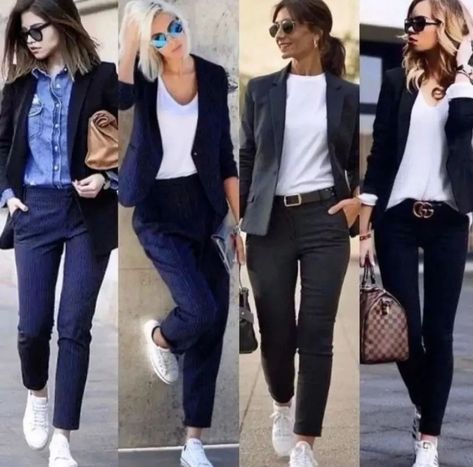 Semi Casual Outfit Women, Capsules Wardrobe, Semi Casual Outfit, Sneakers Outfit Work, Smart Casual Women Outfits, Simple Casual Outfits, Midi Size, Winter Fashion Outfits Casual, Business Casual Outfits For Women