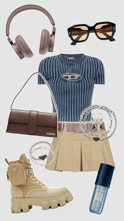 Outfit Inspo! #outfitinspo #outfit #outfitideas #y2k #y2kaesthetic #fashion #fashioninspo #style #grunge #summer #city #cute #star #fitinspo #aesthetic #aestheticgirl #beige #navyblue #sporty #trendy School Dress Ideas, Summer Modest Outfits, Grunge Summer, Summer City, Fasion Outfits, Cute Star, Spring Fashion Trends, Looks Chic, Cute Everyday Outfits