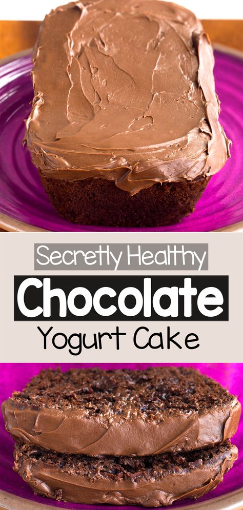 Yogurt Loaf Cake, Chocolate Yogurt Cake, Chocolate Loaf, Chocolate Loaf Cake, Healthy Chocolate Cake, Healthy Chocolate Recipes, Chocolate Covered Katie, Chocolate Yogurt, Dutch Cocoa