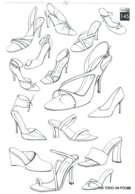 Fashion Illustration Shoes, Shoe Sketches, Fashion Figure Drawing, Fashion Illustrations Techniques, Fashion Drawing Sketches, Shoes Illustration, Fashion Drawing Tutorial, Shoe Design Sketches, Fashion Design Sketchbook