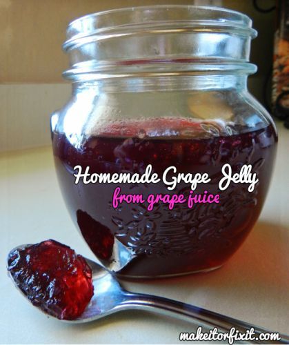 Jelly From Juice, Wine From Grapes, Making Wine From Grapes, Grape Juice Recipe, Homemade Grape Jelly, Making Wine, Jam Recipes Homemade, Canning Jam, Homemade Jelly