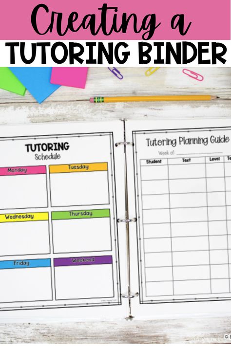 Reading Tutor Room Ideas, Tutoring Schedule Template, In Home Tutoring Setup, Tutoring Progress Report, First Tutoring Session, Tutoring Organization Ideas, Tutoring Flyer Ideas, Tutor Classroom Ideas, Tutor Room Ideas