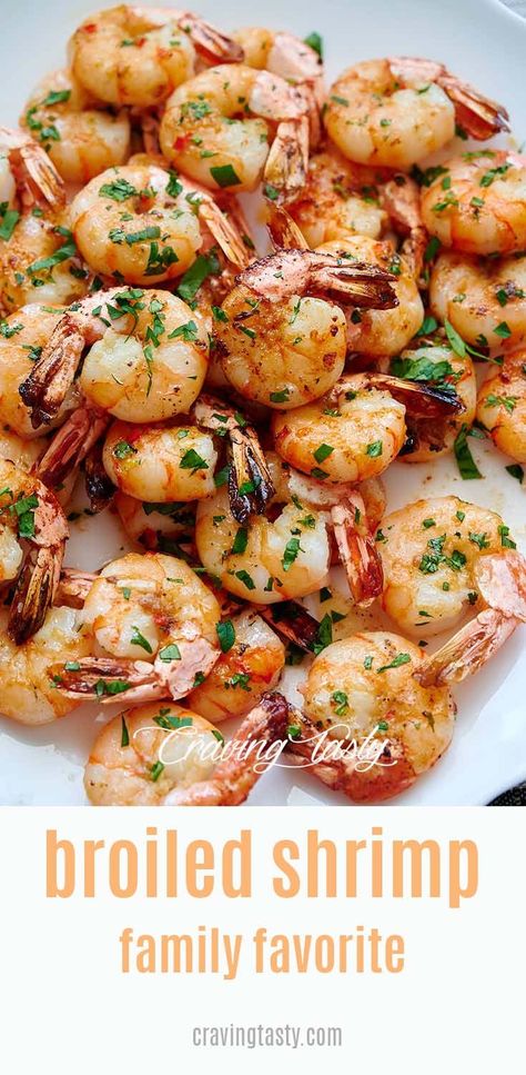 Appetizers Seafood, Craving Tasty, Broiled Shrimp, Appetizer Party, Best Seafood Recipes, Appetizers For A Crowd, Easy Seafood, Seafood Appetizers, Easy Seafood Recipes