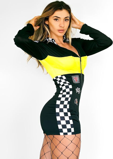 Race Car Driver Costume, Racer Costume, Jumper For Women, Race Car Driver, Halloween Queen, Queen Costume, Girls Jumpers, Car Driver, Best Amazon Products