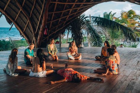 the 8 best hotels in Tulum for a jungle-themed getaway Beach Wellness, Restaurants In Tulum, Brazilian Martial Arts, Tulum Hotels, Family Music, Jungle Vibes, Tulum Beach, Spiritual Retreat, Riviera Maya Mexico