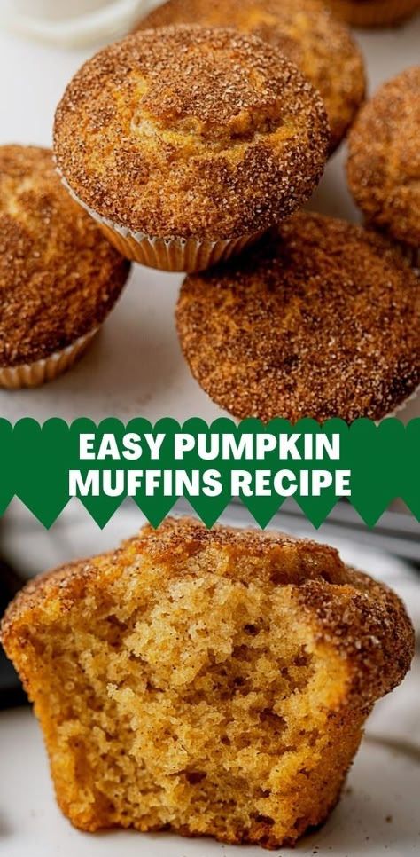 EASY HOMEMADE PUMPKIN MUFFINS RECIPE Jumbo Pumpkin Muffin Recipes, Gourmet Muffins, Homemade Pumpkin Muffins, Easy Pumpkin Muffins, Pumpkin Muffins Recipe, Mini Pumpkin Muffins, Pumpkin Muffins Easy, Pumpkin Muffin Recipes, Pumpkin Cake Recipes