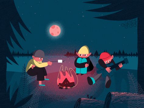 Animation by Larkin Sergey Illustration by Motiondesign.school Fire Animation, Bg Design, App Instagram, Motion Graphics Design, Motion Design Animation, Design School, Graphics Inspiration, 2d Animation, Animation Design