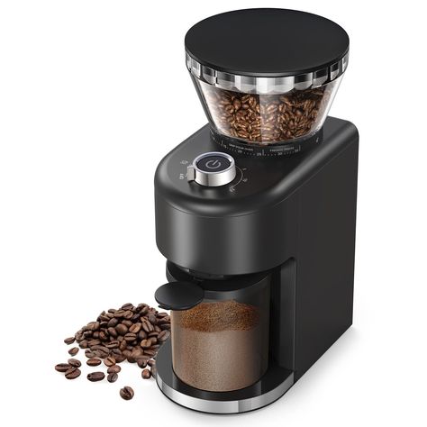 Coffee Grinder Electric, Conical Burr Coffee Grinder with 35 Grind Settings, Adjustable Burr Mill Coffee Bean Grinder for Esp Coffee Grinder Electric, Burr Coffee Grinder, Espresso Grinder, Coffee Bean Grinder, Amazon Coffee, Coffee Grinders, Manual Coffee Grinder, Automatic Coffee Machine, Spice Grinder