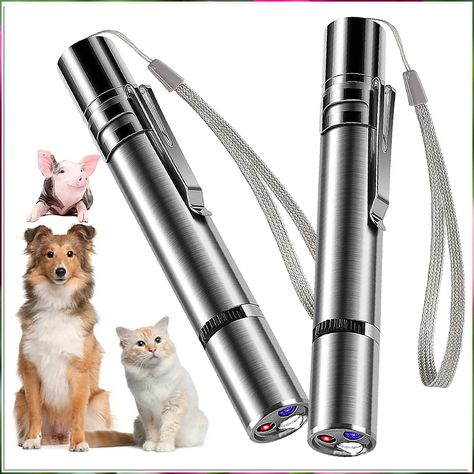 Antye 2PACK Laser Pointer for Cats, Dog Kitten Toy, Toys for Indoor Cats, Red Dot LED Light Pointer Interactive Toys for Indo Cat Laser Toy, Green Laser Pointer, Cat Laser, Animals Toys, Kitten Toys, Laser Pointer, Indoor Dog, Cat Mouse, Pet Safety