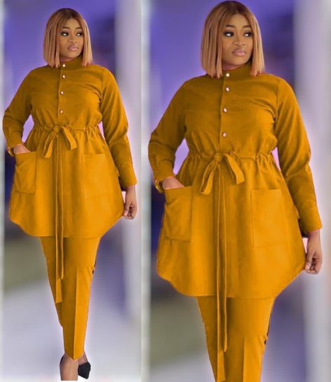 Trouser And Top For Ladies, Kampala Gown Styles For Ladies, Boubou Styles For Women, Bubu Gown Styles, Simple Dress Casual, Classy Short Dresses, Modest Dresses Fashion, 2piece Outfits, Chic Dress Classy