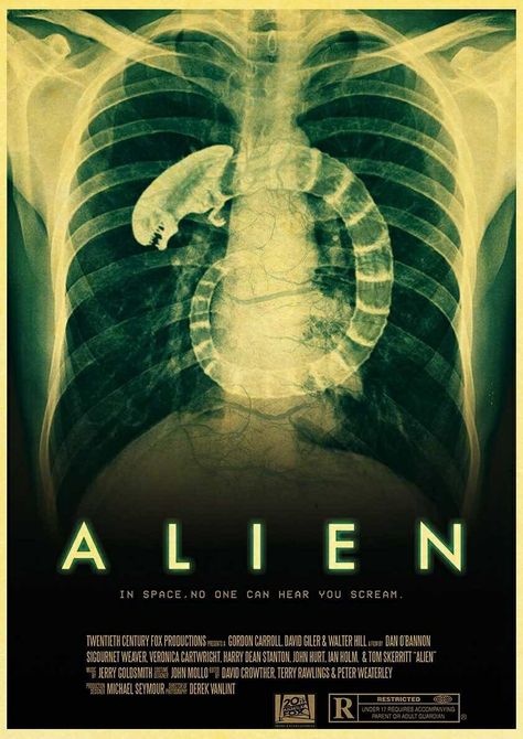 Alien Movie 1979 Film Posters, Aliens Poster, Alien Ridley Scott, Aliens Movie Art, Alien Movie Poster, Alien Poster, Science Fiction Movie Posters, Giger Alien, Alien Movie