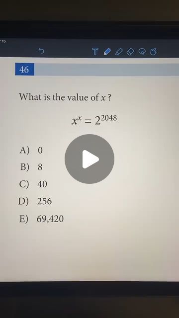 Tutely on Instagram: "Hard Math Problem with Exponents ｜ Trick Question ｜ JusticeTheTutor #shorts #mathematics #maths" Sat Notes, Sat Questions, Mental Math Tricks, Maths Questions, Trick Question, Volume Math, Multiplication Tricks, Maths Tricks, Sat Math