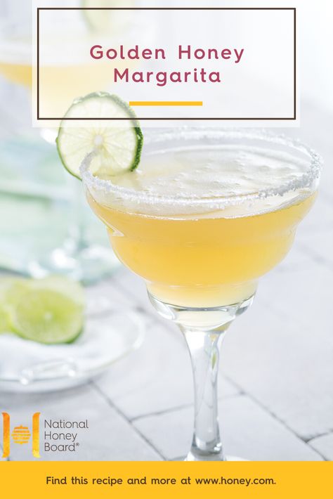 Honey Margarita Recipe, Honey Margarita, Recipes Using Honey, Recipe Using Honey, Refreshing Beverages, Christmas Ham, Mexican Dinner, Best Honey, Golden Honey