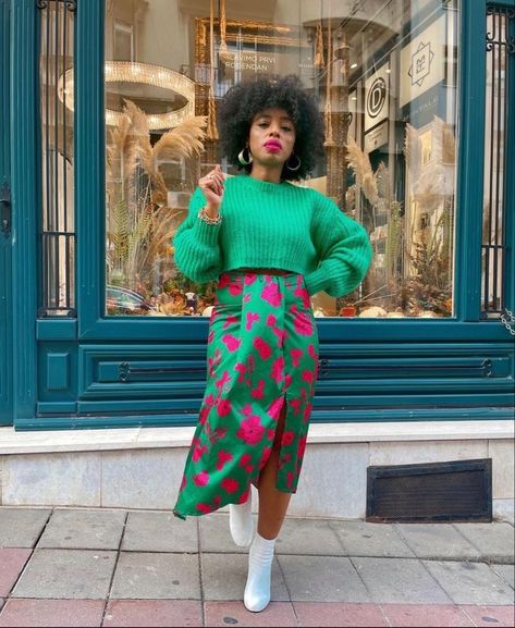 Outfits Colorful, Look Plus Size, Estilo Hippie, Bright Winter, Eclectic Fashion, Casual Work Outfits, Colourful Outfits, Look Plus, Mode Inspiration