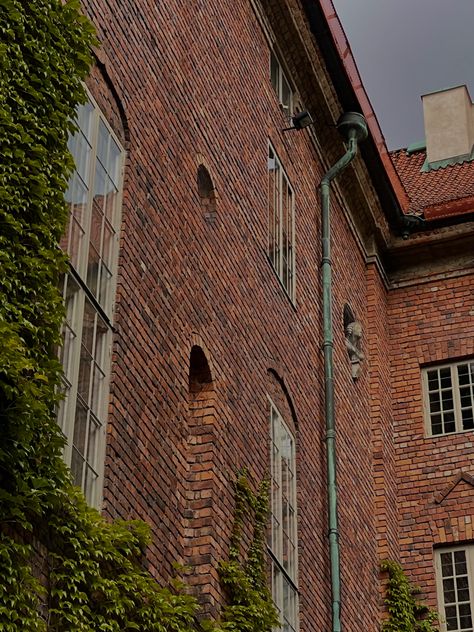 dark academia building old bricks vintage aesthetic town hall library college university uni Old College Aesthetic, College Town Aesthetic, Old University Aesthetic, Dark Academia Building, Library College, Aesthetic Town, Hall Library, Band Au, Gothic Novel